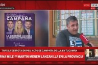 Militante libertario: "Le dije a Iñaki que así se van a perder las elecciones y me contestó 'gordo pelotudo, cerrá el orto'"