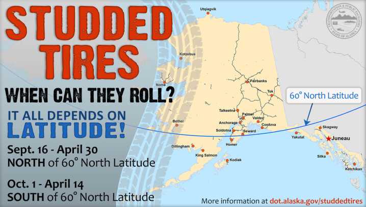 Tire Swap Time; Studded Tires Now Permitted