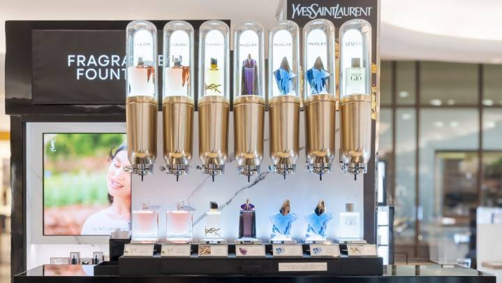L'Oréal Luxe Debuts Refill Fountains With Dillard's