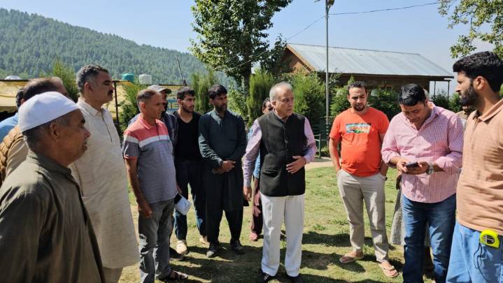 MLA Pampore Launches Sufi Pilgrimage Circuit, Reviews Shrine Development Works
