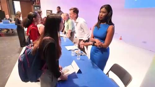 Hofstra University holds its annual Communications and Media Career and Internship Fair on Long Island