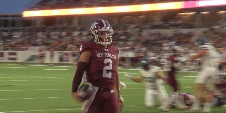 West Texas A&M football falls in home opener against Colorado School of Mines