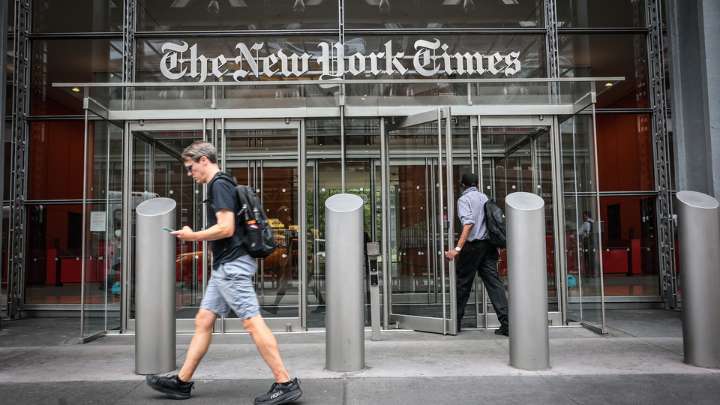 Trump demandó al diario The New York Times por 15 mil millones de dólares
