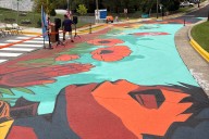 A new mural in the fight against gun violence — painted where blood once spilled in Maryland