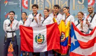 Perú suma sus primeras 18 medallas en la President’s Cup 2025 de Taekwondo