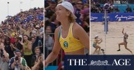 Pottharst, Cook win Olympic gold on Bondi Beach
