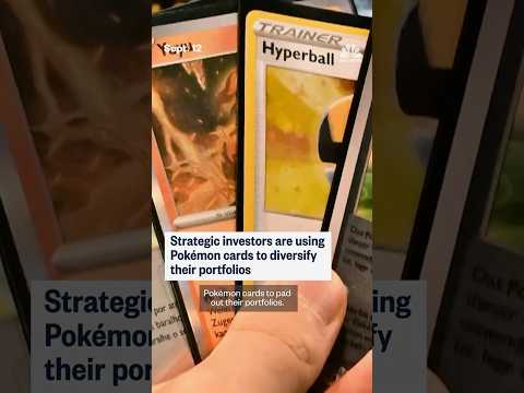 Strategic investors are using Pokémon cards to diversify their portfolios