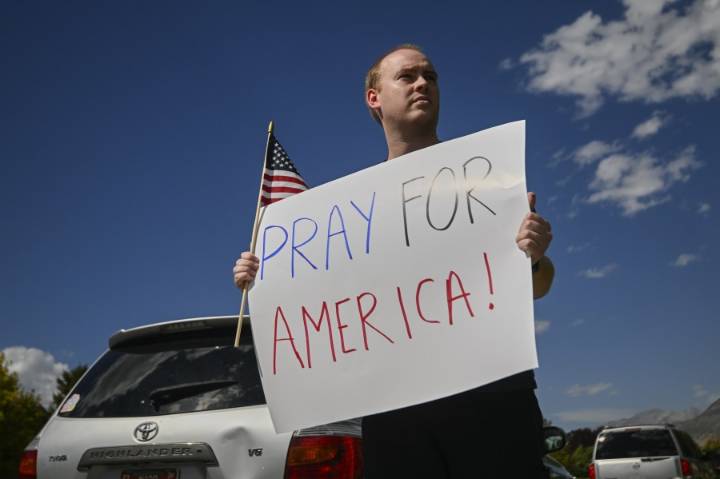 Conservative activist Charlie Kirk fatally shot in act of 'political assassination' at Utah college