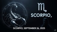 Scorpio Horoscope Today, September 26, 2025