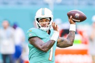 Dolphins and QB Tua Tagovailoa to start season against Colts