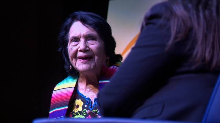 Dolores Huerta returns to Delta College to deliver powerful message