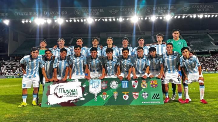 Racing, al borde del campeonato juvenil: perdió 1-0 ante Barcelona y quedó subcampeón del Mundial de Clubes Sub
