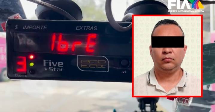 Taxista abusivo en CDMX es detenido: así cobró 9 mil pesos a dos abuelitos por un viaje