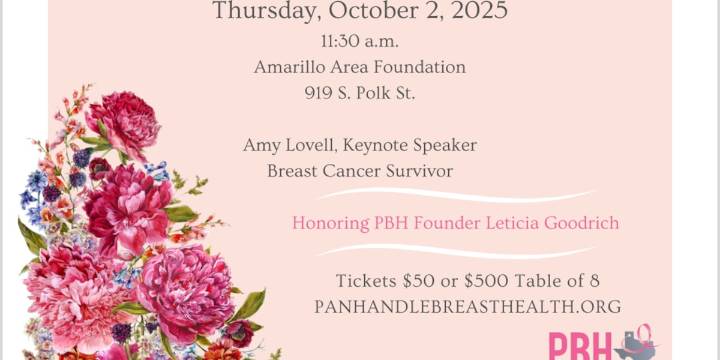 Panhandle Breast Health to host ‘Pretty in Pink’ fundraising luncheon