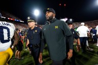 Michigan-Oklahoma wasn’t supposed to be about Sherrone Moore. But that’s how it ended up