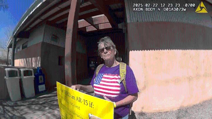 Protester sues Moriarty and Torrance County over arrest