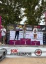 Las zoitistas Bea Martínez y Greta Jarne, ganadoras en la 10K Bomberos de aragoza
