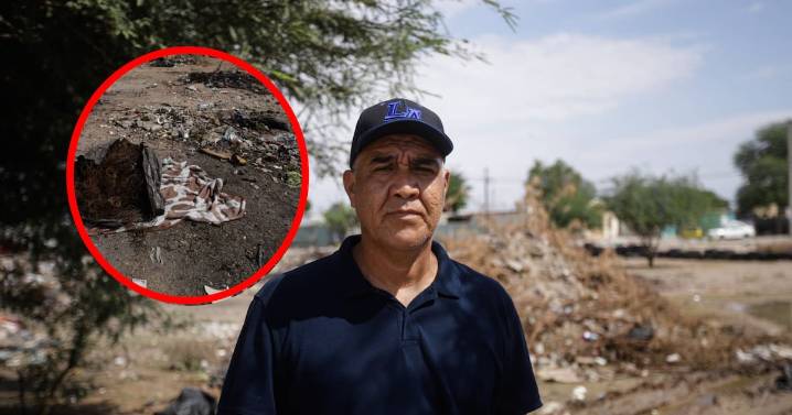 Ciudadano limpia uno de los más de 300 basureros clandestinos en Mexicali