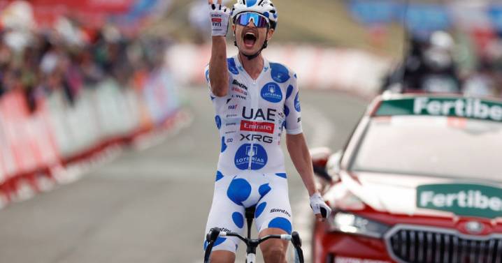 Redoble del australiano Jay Vine en la etapa 10 de la Vuelta España: el danés Vingegaard recupera la roja
