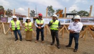 Colocan primera piedra del nuevo CBTIS 297 en Nezahualcóyotl