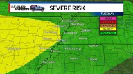 A Few Severe Storms Possible Tuesday