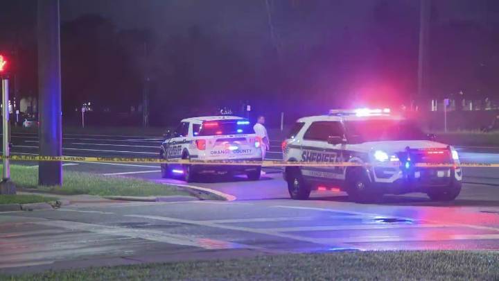 Large police presence in Orange County after crash