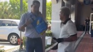 Juan Guaidó llamó a la policía tras sentirse agredido por un venezolano en Miami que reclamó ‘el dinero’