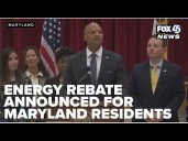 Maryland leaders announce $200 million in energy assistance to lower bills