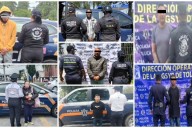 Ocho detenidos en Toluca por robo, narcomenudeo y cohecho