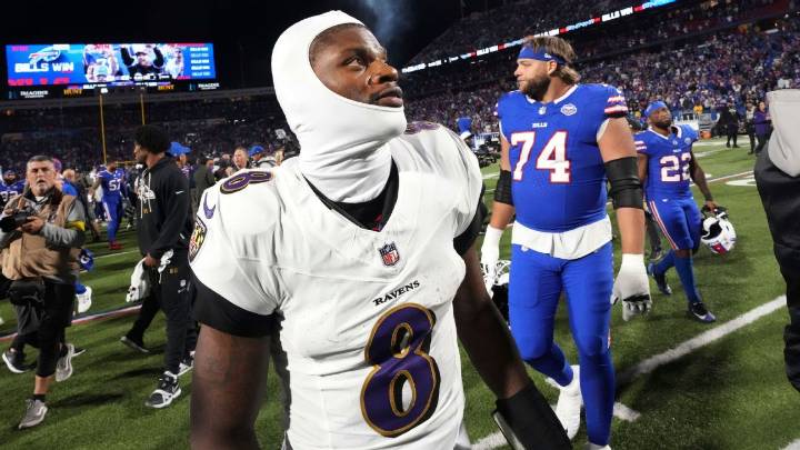 NFL won't discipline Ravens' Lamar Jackson for shoving Bills fan