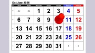 Feriados de octubre 2025: este es el único fin de semana largo del mes