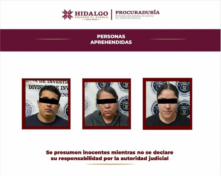 Detienen en Pachuca a objetivos prioritarios de la CDMX