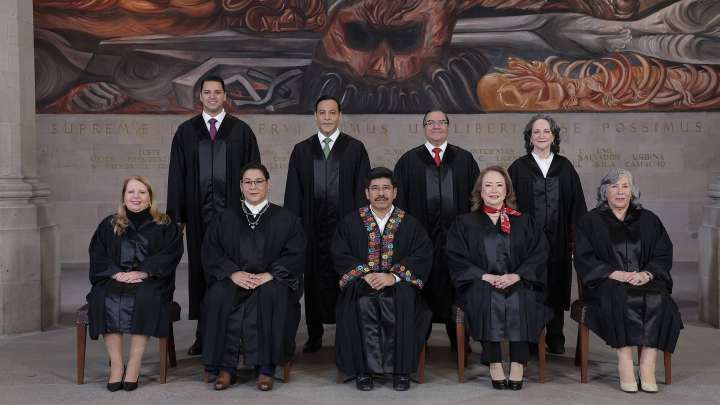 Esta Es la Foto Oficial de los Nuevos Ministros de la SCJN