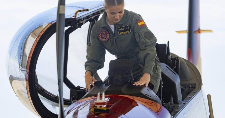 La princesa Leonor comienza el último año de formación militar en el ejército del aire