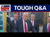 WATCH: Trump asked about immigrants and health costs