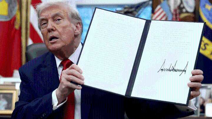 Trump signs order declaring TikTok sale ready and values it at $14 billion