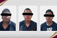 Policía estatal detiene a tres sujetos; están implicados en asalto con violencia a hombre