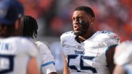 Titans right tackle JC Latham says hip injury will sideline him against the Rams