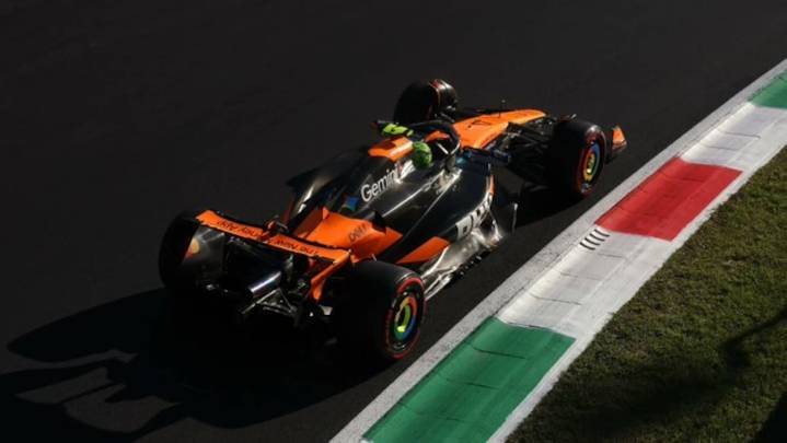 Lando Norris domina los segundos ensayos libres del GP de Italia