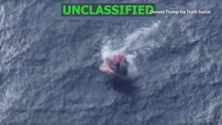Trump says U.S. struck another alleged Venezuelan drug cartel vessel