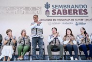 Impulsa INEA alfabetización en Morelos con sembrando saberes