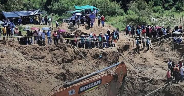 Hallaron sin vida, a los 7 mineros que estaban atrapados en una mina en Santander de Quilichao, Cauca