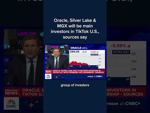Oracle, Silver Lake & MGX will be main investors in TikTok U.S., sources say