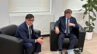 Salvador Illa se reúne con Carles Puigdemont en Bruselas en la cuenta atrás hacia los Presupuestos
