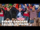 Bernie's 'Fighting Oligarchy' Tour Wowed In Portland, Maine