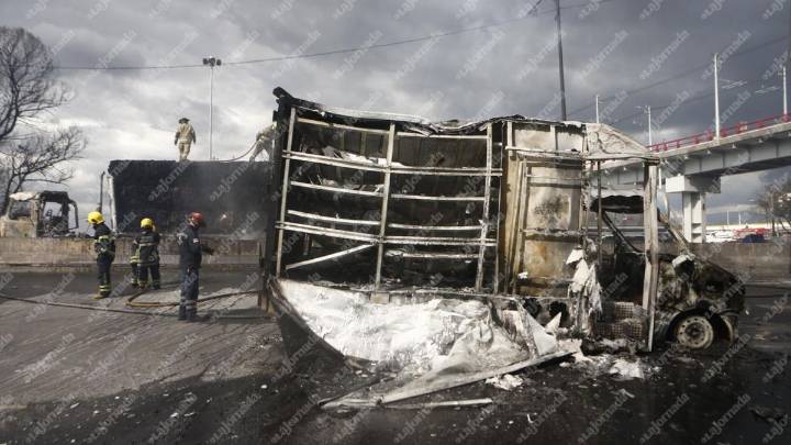 Asciende a 8 número de muertos por explosión de pipa en puente la Concordia de Iztapalapa