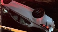 Vuelca en bulevar Tratados de Córdoba y resulta con lesiones