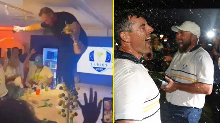 'I might have a hangover' - Shane Lowry leads wild Ryder Cup celebrations to deliver on Rory McIlroy promise
