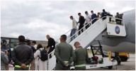 Llega el primer avión con argentinos deportados por el gobierno de Donald Trump