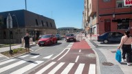 Reapertura al tráfico de la avenida da Sardiñeira